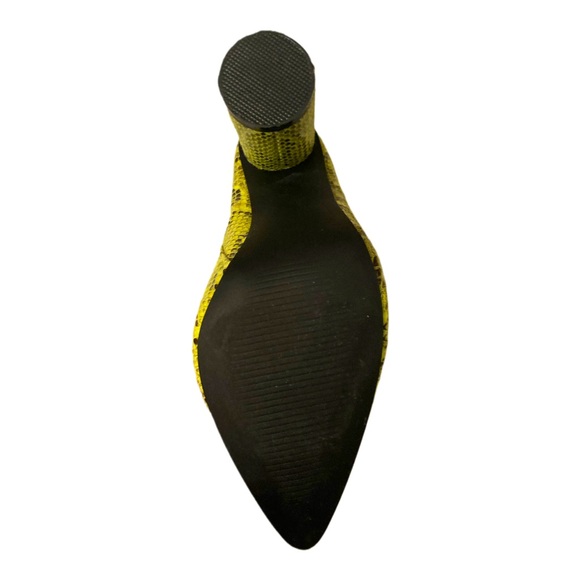 Cape Robin boots bright neon green snake skin boots 6.5 - Picture 6 of 6